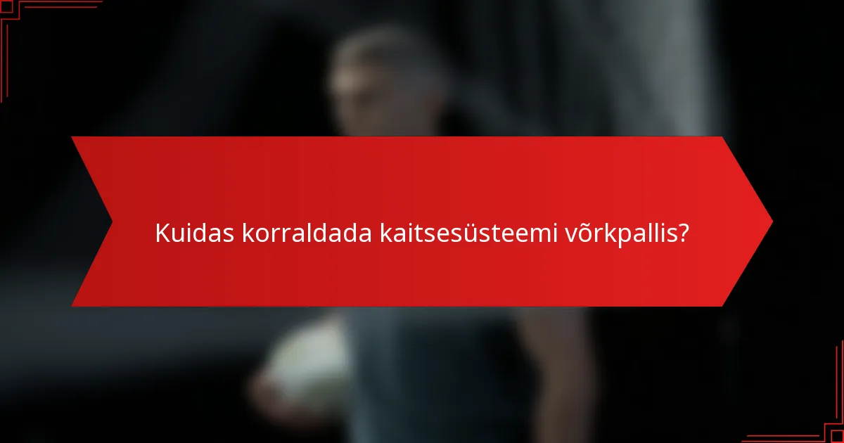 Kuidas korraldada kaitsesüsteemi võrkpallis?